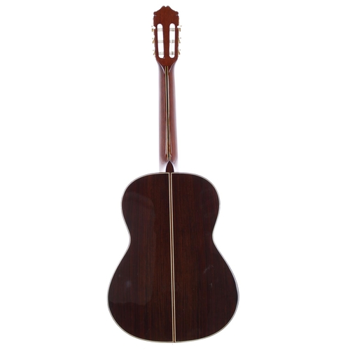 3543 - 2012 Terry Pack Prototype C-1 classical guitar; Back and sides: Indian rosewood, a few light marks; ... 