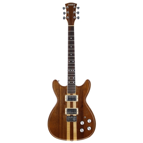 367 - 1976 Gretsch 7628 Committee electric guitar, made in USA; Body: natural walnut wings with maple cent... 