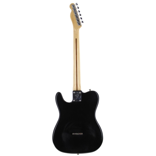 89 - 1978 Fender Telecaster electric guitar, made in USA; Body: black finish, light surface scratches and... 