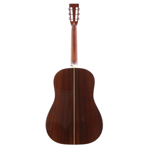 185 - 2005 C.F. Martin Vintage Series HD-28VS electro-acoustic guitar, made in USA; Back and sides: Indian... 