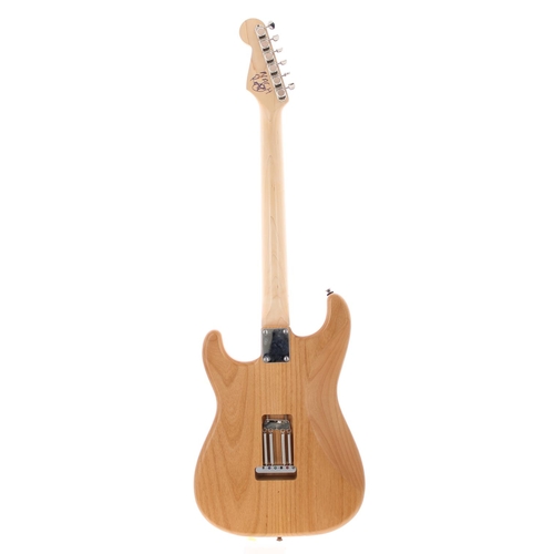 328 - Axco Custom Build electric guitar; Body: All Parts natural finished S Type body; Neck: Fender Licens... 