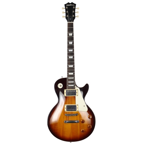 339 - 1989 Washburn WP-50 electric guitar; Body: tobacco burst finish, a few light dings mainly to the bac... 