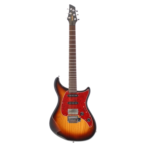 399 - 1990s Westone Prestige Series Corsair electric guitar, made in England; Body: sunburst finish, heavy... 