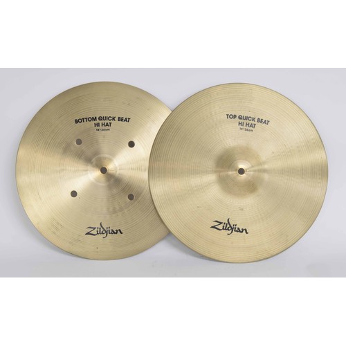 1855 - Pair of Zildjian 14