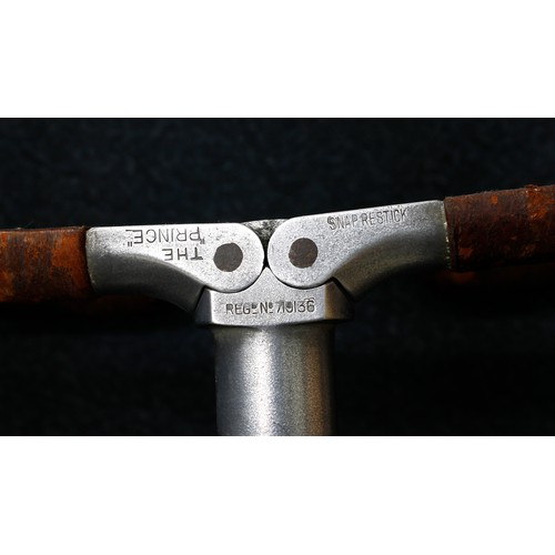 70 - Hermès Paris leather riding crop, 26