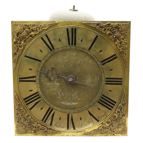 1821 - Early oak thirty hour longcase clock, the 10