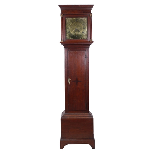 1823 - Oak thirty hour longcase clock, the 12