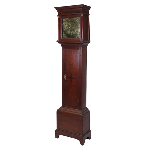 1823 - Oak thirty hour longcase clock, the 12