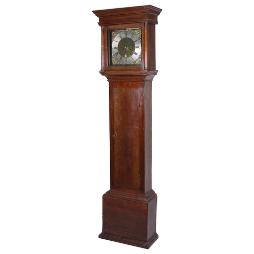 1826 - Oak eight day longcase clock, the 12