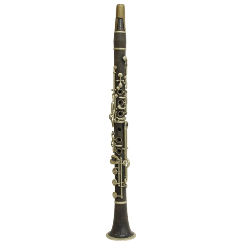 1825 - African blackwood C clarinet with German silver keywork, signed 870, R.Stumpel, ..., made in Germany... 