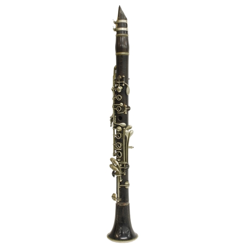 1831 - Cocuswood Boehm system Eb clarinet, signed F.Tournier, & P.Goumas, á Paris, made circa 1855, 48.... 