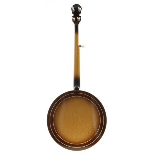 1516 - Good Gibson RB800 Mastertone five string banjo, bearing the maker's trademark oval sticker to the in... 