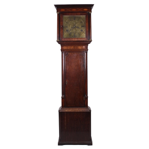 1833 - Oak eight day longcase clock, the 14