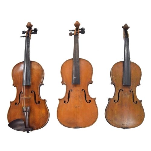 2021 - Three old full size violins (3)