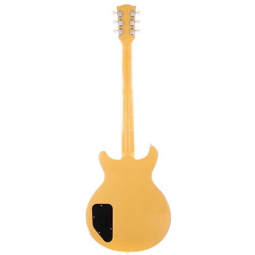 110 - 2004 Gibson Les Paul Special Faded Double Cut electric guitar, made in USA; Body: satin TV yellow, w... 