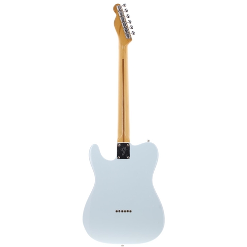 13 - Composite Telecaster electric guitar comprising Fender and other parts; Body: sky blue refinished T-... 