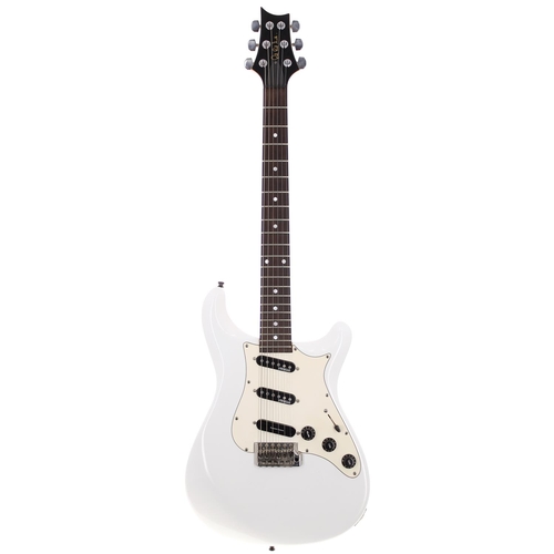 202 - Paul Reed Smith EG3 electric guitar, made in USA, circa 1991; Body: off-white finish, light buckle m... 