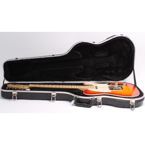 26 - 2007 Fender American Deluxe Telecaster electric guitar, made in USA; Body: Sienna sunburst finish, l... 