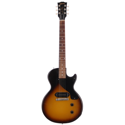 106 - 2021 Gibson Les Paul Junior electric guitar, made in USA; Body: two-tone sunburst finish, minor surf... 