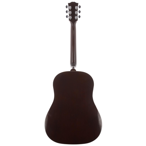 118 - 2007 Gibson J-45 electro-acoustic guitar, made in USA; Back and sides: mahogany, a few light marks b... 