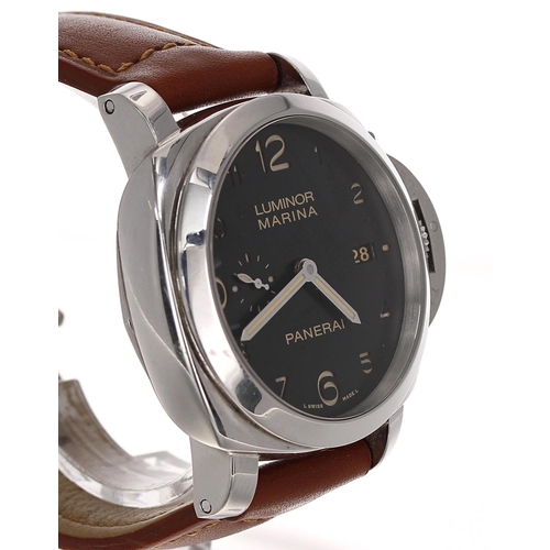 40 - Panerai Luminor Marina 1950 3 Days automatic stainless steel gentleman's wristwatch, reference no. O... 