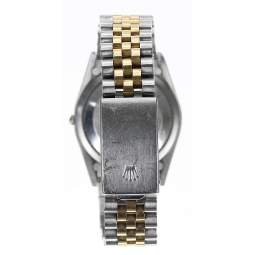 15 - Rolex Oyster Perpetual Datejust gold and stainless steel gentleman's wristwatch, reference no. 16233... 