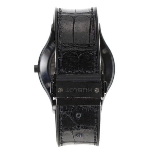 36 - Hublot Classic Fusion Ultra-Thin Skeleton ceramic gentleman's wristwatch, reference no. 515.CM 0140.... 