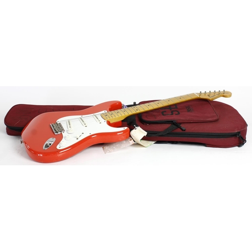 11 - Bernie Marsden - 1983 Squier by Fender JV Stratocaster electric guitar, made in Japan, ser. no. JV69... 