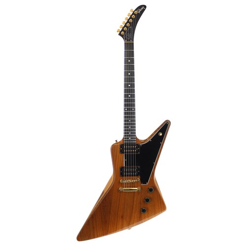 31 - Bernie Marsden - stage used Whitesnake era 1980 Gibson Explorer E2 electric guitar, made in USA, ser... 