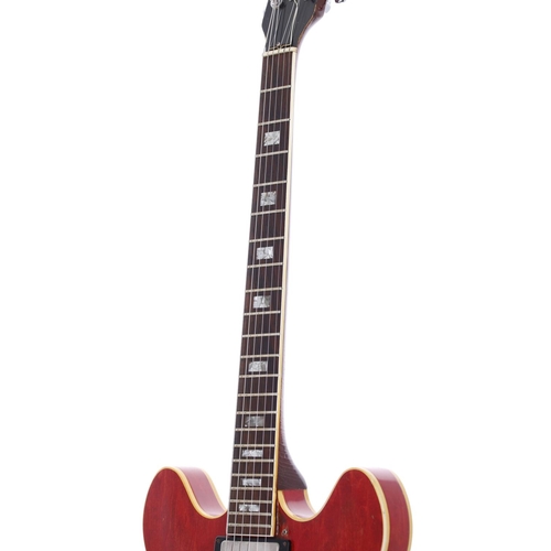 21 - Bernie Marsden - Gibson ES-335 TD semi-hollow body electric guitar, made in USA, circa 1967; ser. no... 