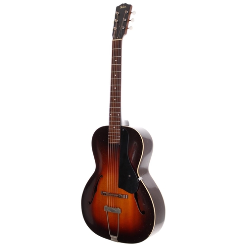 23 - Bernie Marsden - Gibson L-37 archtop guitar, made in USA, circa 1935; Body: sunburst finish, hairlin... 