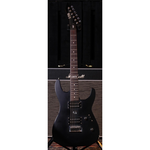 462 - LTD by ESP M-50 electric guitar, matt black finish (imperfections), rosewood board, within soft bag... 