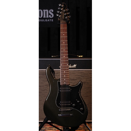 471 - Peavey Predator Plus ST7 seven string electric guitar, made in Korea; Body: dark green metallic fini... 