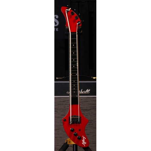 493 - 2012 Ashbory bass, crafted in Indonesia, with original gig bag*Signed by the family of Ashbory bass ... 