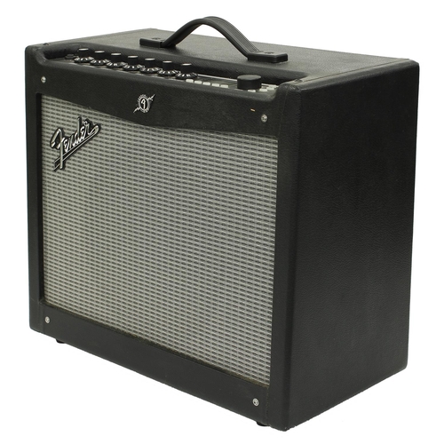 601 - Fender Mustang III v2 modelling guitar amplifier, with MS4 and MS2 footswitches, Fender dust cover*P... 