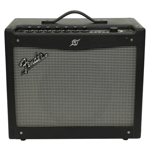 601 - Fender Mustang III v2 modelling guitar amplifier, with MS4 and MS2 footswitches, Fender dust cover*P... 