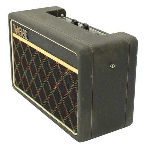 614 - Vox Escort battery guitar amplifier (missing bottom half of back panel)*Please note: Gardiner Houlga... 