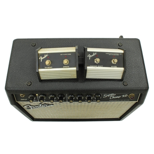 617 - Fender Super Champ XD guitar amplifier, with footswitch*Please note: Gardiner Houlgate do not guaran... 