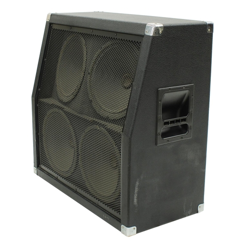 624 - 4x12 guitar amplifier speaker cabinet enclosing four Jensen 12