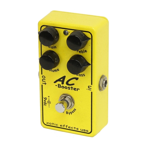 864 - Xotic Effects AC Booster guitar pedal*Please note: Gardiner Houlgate do not guarantee the full worki... 