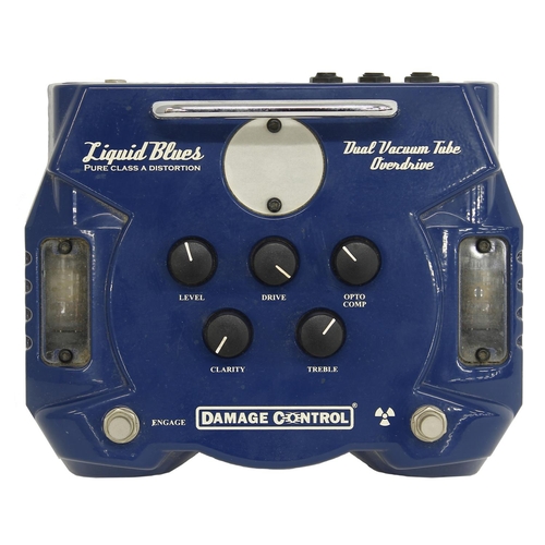 880 - Damage Control Liquid Blues Dual Vacuum Tube overdrive guitar pedal*Please note: Gardiner Houlgate d... 