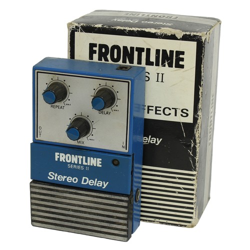 887 - Frontline Series II Stereo Delay guitar pedal, boxed*Please note: Gardiner Houlgate do not guarantee... 