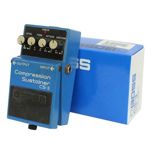 888 - Boss CS-3 Compression Sustainer guitar pedal, boxed*Please note: Gardiner Houlgate do not guarantee ... 