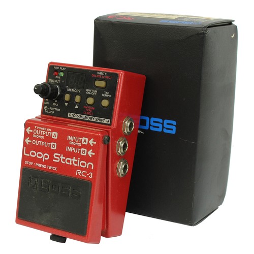 889 - Boss RC-3 Loop Station guitar pedal, boxed*Please note: Gardiner Houlgate do not guarantee the full ... 