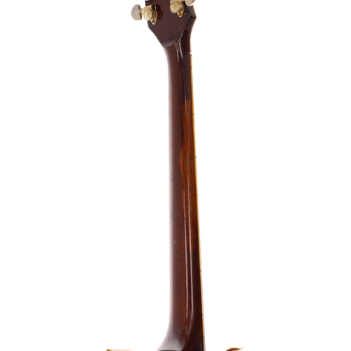 121 - 1974 Gibson ES-355 TD Stereo electric guitar, made in USA; Body: walnut finish, light buckle marks t... 