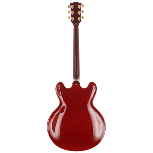 122 - 2006 Gibson Custom Shop ES-355 Mono semi-hollow body electric guitar, made in USA; Body: cherry fini... 