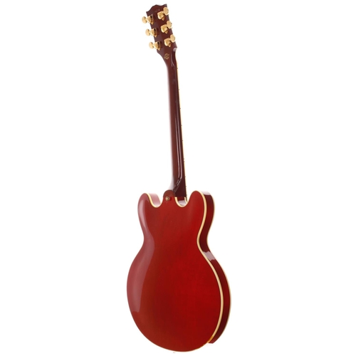 122 - 2006 Gibson Custom Shop ES-355 Mono semi-hollow body electric guitar, made in USA; Body: cherry fini... 