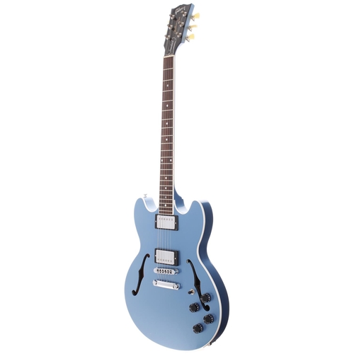 125 - 2015 Gibson Midtown Standard semi-hollow body electric guitar, made in USA; Body: Pelham blue finish... 