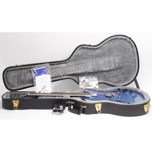 125 - 2015 Gibson Midtown Standard semi-hollow body electric guitar, made in USA; Body: Pelham blue finish... 