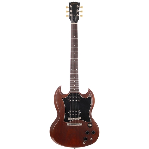 88 - 2005 Gibson SG Special Faded electric guitar, made in USA; Body: faded walnut finish, minor dings an... 